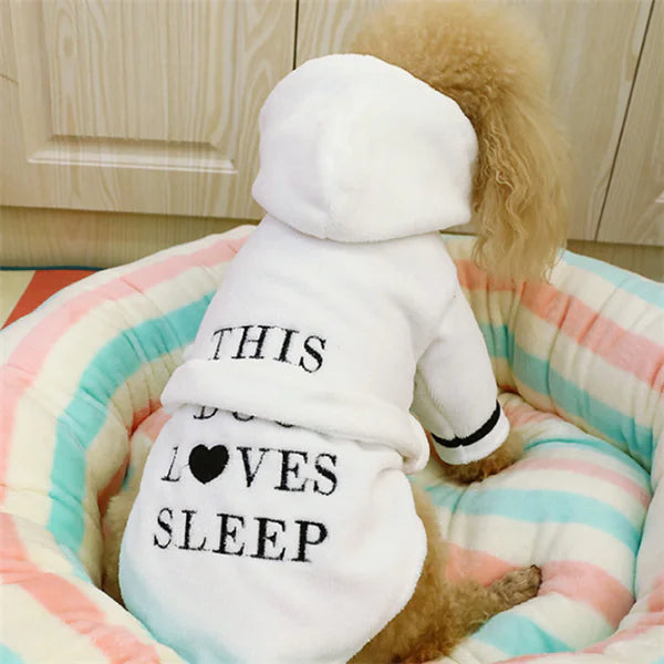 Hooded Dog Pajamas