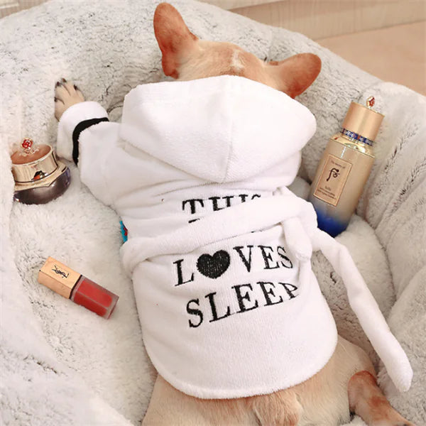 Hooded Dog Pajamas