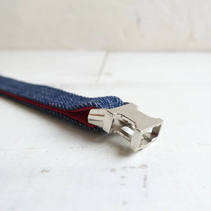 Adjustable Durable Denim Cat Collar by MUTTCO