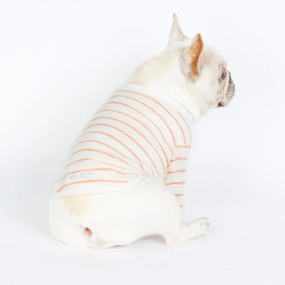 Chic Embroidered Canine Tee