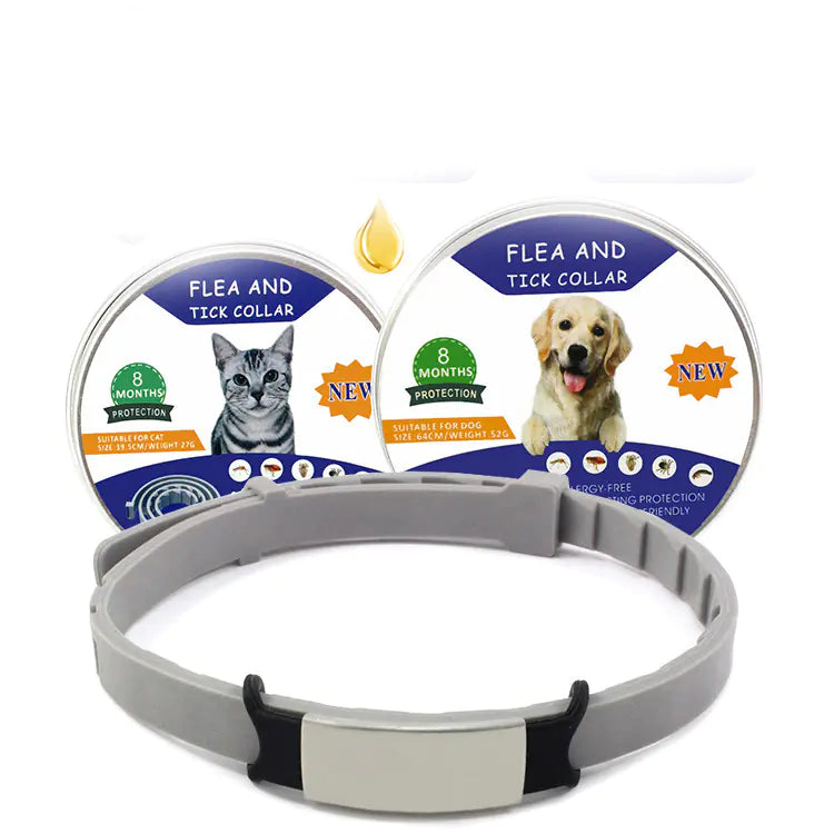 Flea and Tick Repellent Silicone Pet Collar