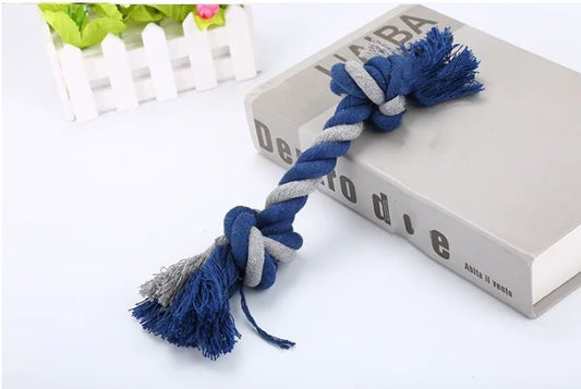 Cotton Knot Rope Dog Toy for Training (28cm)